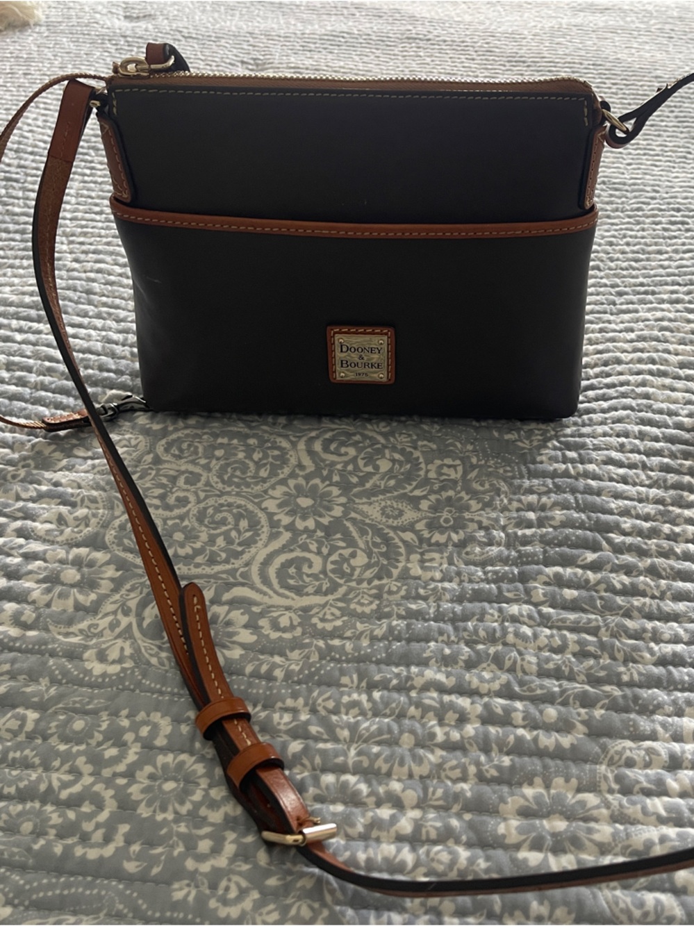 Dooney & Bourke Brown
 Crossbody with Tan Trim